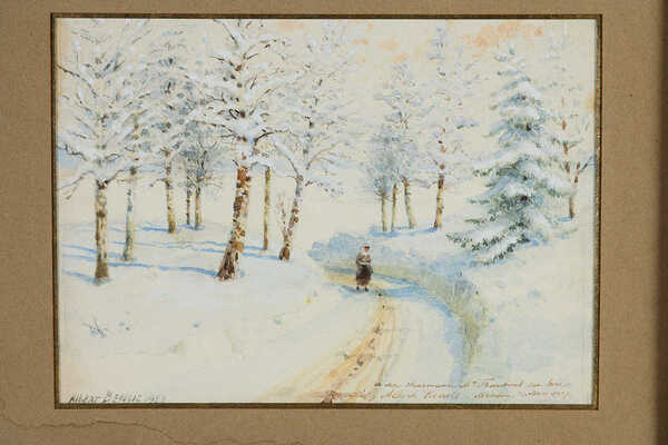 Бенуа Альберт Николаевич. Зимняя сказка